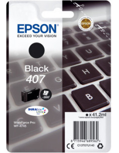 Cartus cerneala Epson C13T07U140, black, 2.6k, WorkForce Pro WF-4745