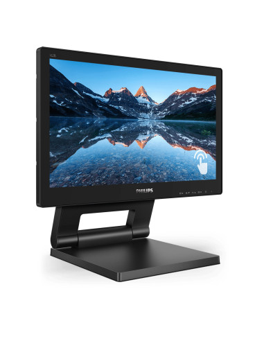 Monitor 15.6" PHILIPS 162B9T, multitouch 10 puncte, HD 1366*768, TN, Wled system, glare, 16 9, 60 Hz