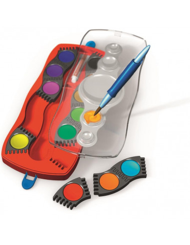FC125029,ACUARELE 24 CULORI CONNECTOR FABER-CASTELL