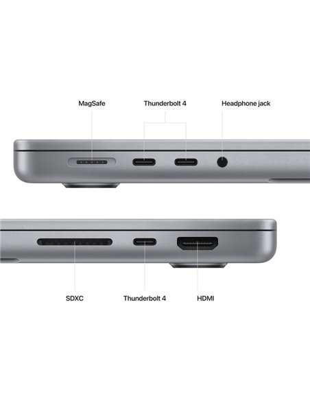 MacBook Pro 14.2"/Apple M2 Max (CPU 12-core, GPU 30-core, Neural Engine 16-core)/32GB/2TB - Space Grey - INT