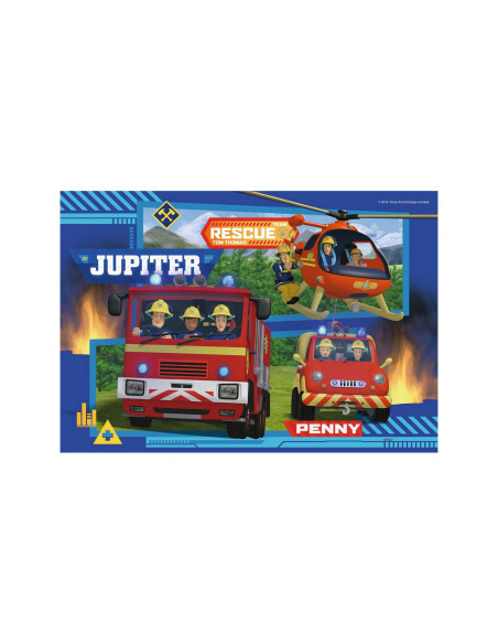 Puzzle Echipa Pompier Sam,2X24Piese,RVSPC07826