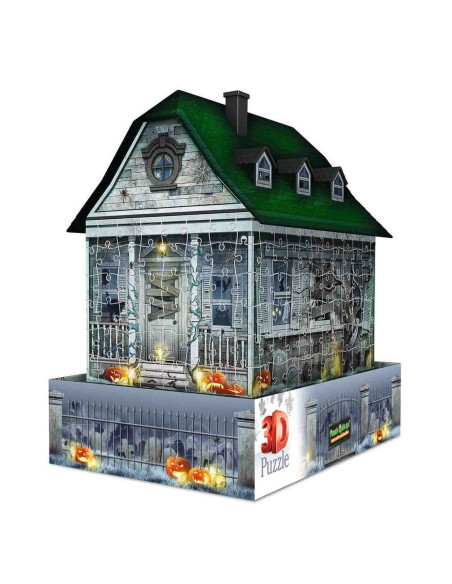 Puzzle 3D Led Casa Bantuita, 216 Piese,RVS3D11254