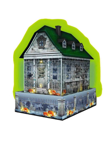 Puzzle 3D Led Casa Bantuita, 216 Piese,RVS3D11254