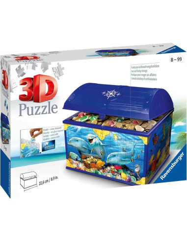 Puzzle 3D Cutie Comori Cu Animale, 216 Piese,RVS3D11174