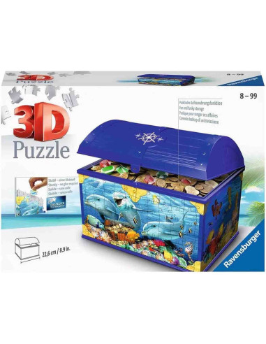 Puzzle 3D Cutie Comori Cu Animale, 216 Piese,RVS3D11174