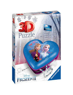 Puzzle 3D Cutie Inima Frozen, 54 Piese,RVS3D11236 2