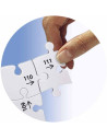 Puzzle 3D Delfin Suport Pixuri, 54 Piese,RVS3D11176