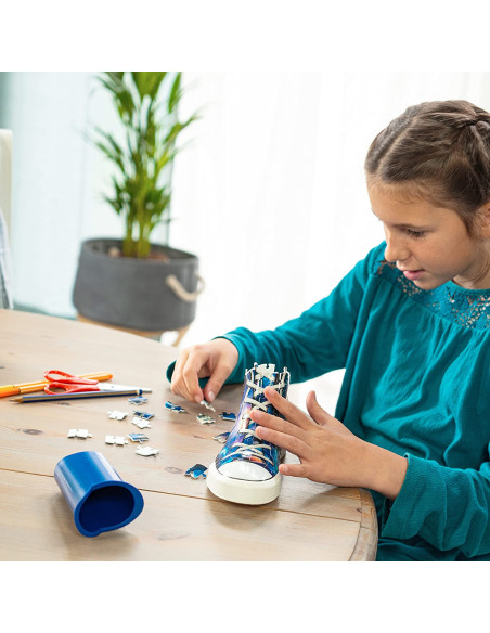 Puzzle 3D Suport Pixuri Sneaker Astronaut, 108 Piese,RVS3D11251