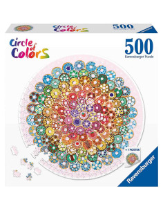 Puzzle Cerc Gogosi Americane, 500 Piese,RVSPA17346 2
