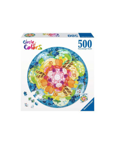Puzzle Cerc Inghetata, 500 Piese,RVSPA17348 2