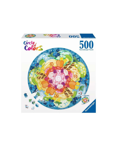 Puzzle Cerc Inghetata, 500 Piese,RVSPA17348