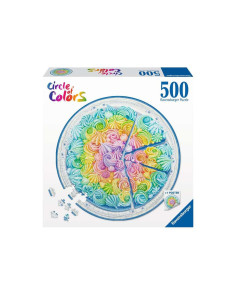 Puzzle Cerc Prajitura Curcubeu, 500 Piese,RVSPA17349 2