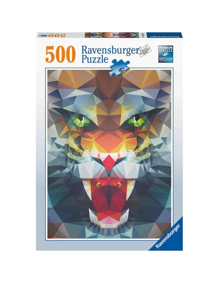 Puzzle Tigru Poli, 500 Piese,RVSPA16984