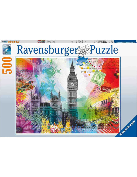 Puzzle Carte Postala Paris, 500 Piese,RVSPA16986