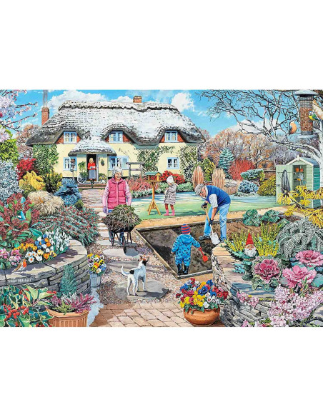 Puzzle Gradina Bunicului, 500 Piese,RVSPA17143