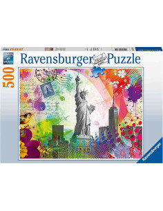 Puzzle Carte Postala New York, 500 Piese,RVSPA17379 2