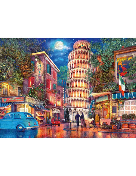 Puzzle Strazile Din Pisa, 500 Piese,RVSPA17380