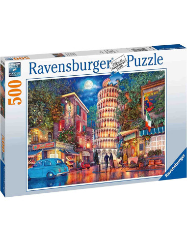 Puzzle Strazile Din Pisa, 500 Piese,RVSPA17380