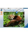 Puzzle Panda Rosu, 500 Piese,RVSPA17381