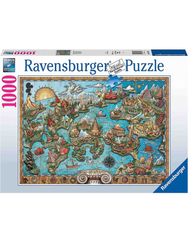 Puzzle Atlantida, 1000 Piese,RVSPA16728