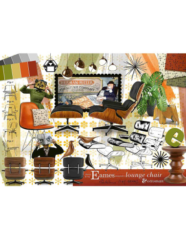 Puzzle Eames Design Clasic, 1000 Piese,RVSPA16899