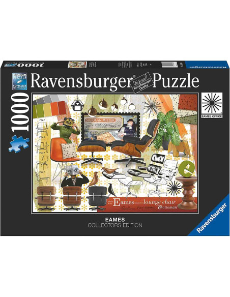 Puzzle Eames Design Clasic, 1000 Piese,RVSPA16899