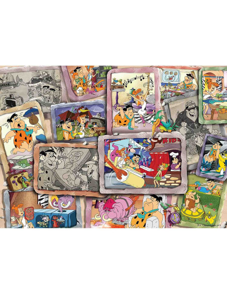 Puzzle Familia Flinstones, 1000 Piese,RVSPA16924