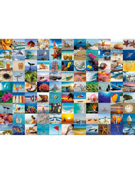 Puzzle 99 De Clipe Petrecute La Mare, 1000 Piese,RVSPA16945