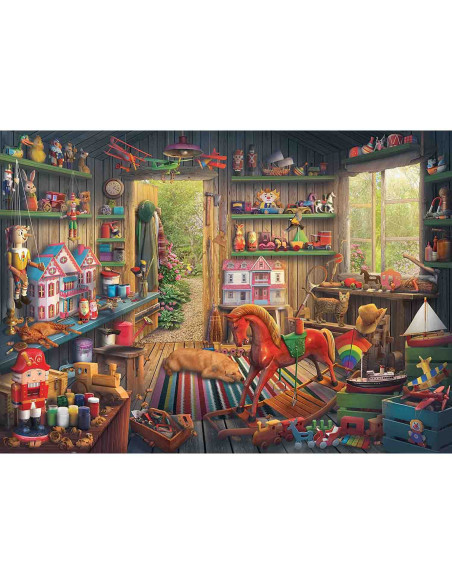 Puzzle Incapere Cu Jucarii, 1000 Piese,RVSPA17084