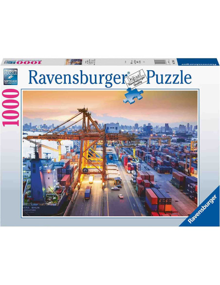 Puzzle Portul Din Hamburg, 1000 Piese,RVSPA17091