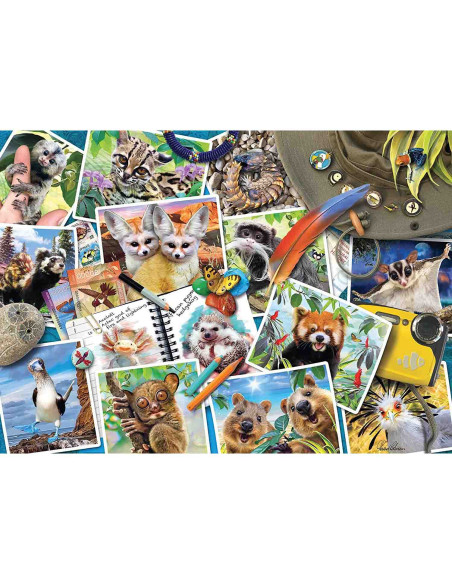 Puzzle Jurnalul De Calatorie Al Animalelor, 1000