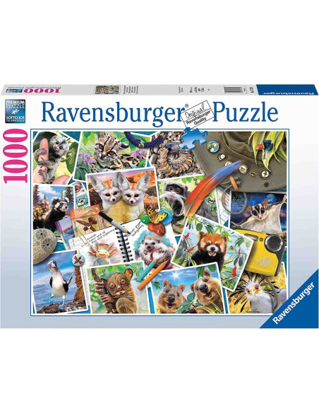 Puzzle Jurnalul De Calatorie Al Animalelor, 1000