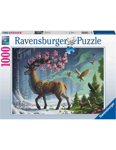 Puzzle Cerb In Padure, 1000 Piese,RVSPA17385