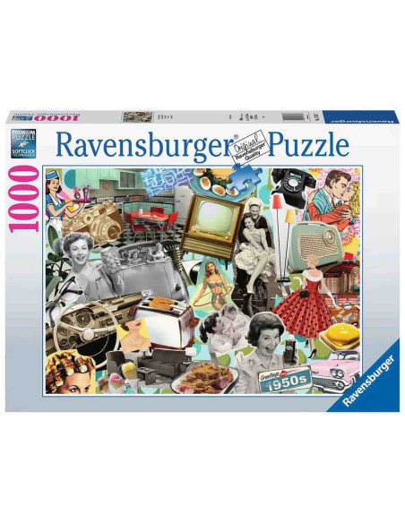 Puzzle Anii 50, 1000 Piese,RVSPA17387
