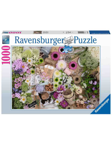 Puzzle Pentru Iubitorii De Flori, 1000 Piese,RVSPA17389