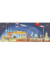Puzzle Panorama Berlinul Noaptea, 1000 Piese,RVSPA17395