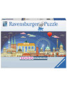 Puzzle Panorama Berlinul Noaptea, 1000 Piese,RVSPA17395