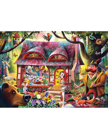Puzzle Scufita Rosie, 1000 Piese,RVSPA17462