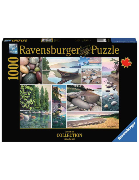Puzzle Colaj Coasta De Vest, 1000 Piese,RVSPA17469