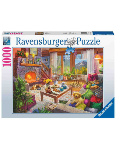 Puzzle Cabana Cozy, 1000 Piese,RVSPA17495