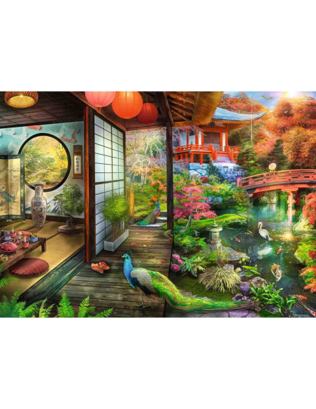 Puzzle Gradina Japoneza, 1000 Piese,RVSPA17497