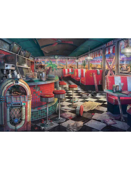Puzzle Loc Parasit De Luat Masa, 1000 Piese,RVSPA17509