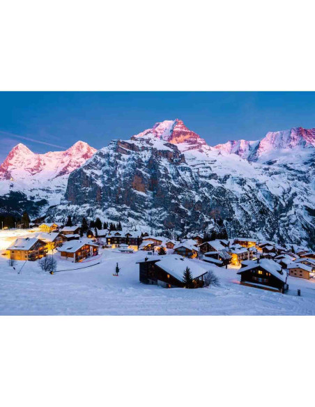 Puzzle Berner Mürren, 1000 Piese,RVSPA17316