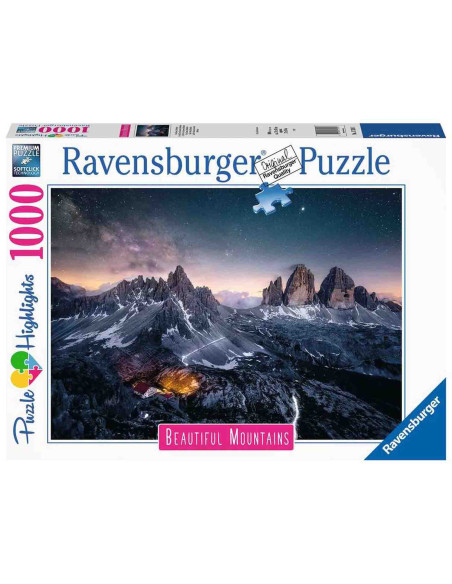 Puzzle Three Peaks Dolomiti, 1000 Piese,RVSPA17318