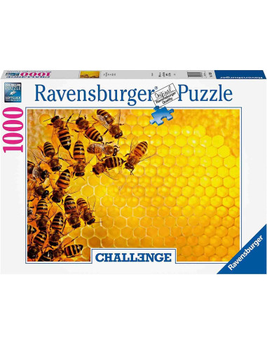 Puzzle Provocare Albine Si Fagure, 1000 Piese,RVSPA17362