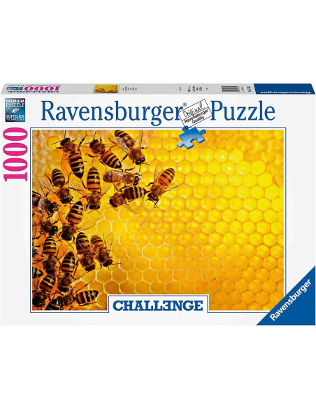 Puzzle Provocare Albine Si Fagure, 1000 Piese,RVSPA17362