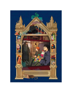 Puzzle Harry Potter Catre Hogwarts, 100 Piese,RVSPA16515