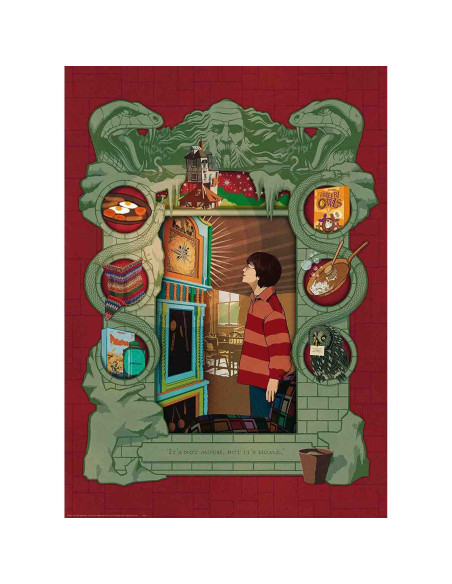 Puzzle Harry Potter Acasa, 1000 Piese,RVSPA16516