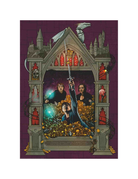 Puzzle Harry Potter Si Talismanele Mortii Partea 2, 1000