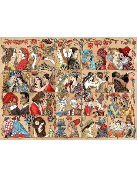 Puzzle Dragostea Vazuta In Timp, 1500 Piese,RVSPA16973